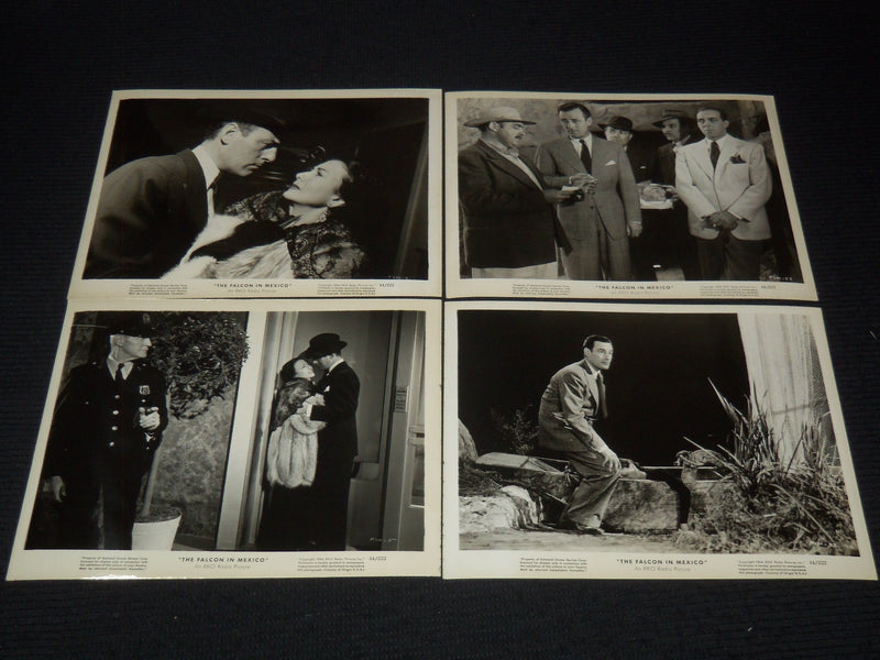1944 THE FALCON IN MEXICO MOVIE STILLS LOT OF 12 - 8x10 - #74