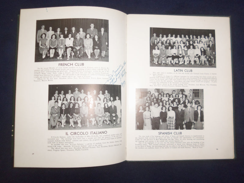 1947 ORANGE PEAL ORANGE HIGH SCHOOL YEARBOOK - ORANGE, NEW JERSEY - YB 3065