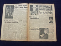 1959 JAN 31 NEW YORK DAILY NEWS NEWSPAPER - SEIZE BIRDLAND SUSPECT - NP 6753