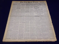1941 AUG 22 NEW YORK TIMES - GERMANS SMASH AHEAD ON 3 FRONTS IN EAST - NT 1128