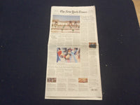 2021 FEBRUARY 24 NEW YORK TIMES - TIGER WOODS IN SERIOUS CAR CRASH