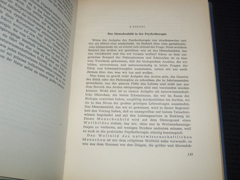 1949 PSYCHO THERAPEUTISCHE STUDIEN BOOK BY ERNST KRETSCHMER - GERMAN - KD 5634K
