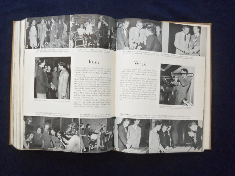 1951 CENTENNIAL SYLLABUS NORTHWESTERN UNIVERSITY YEARBOOK - EVANSTON, IL-YB 3044