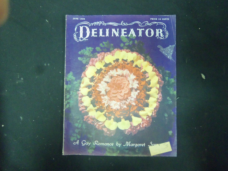 1936 JUNE DELINEATOR MAGAZINE - GREAT COVER, STORIES AND ADS - ST 3796