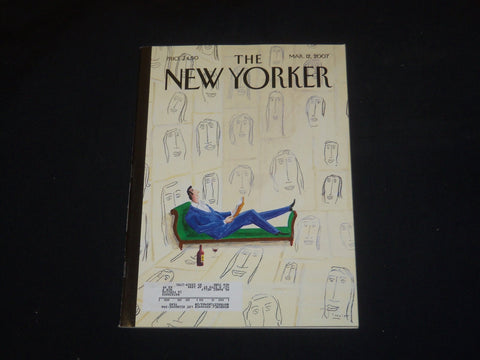 2007 MARCH 12 THE NEW YORKER MAGAZINE - ILLUSTRATED COVER - NY 2096