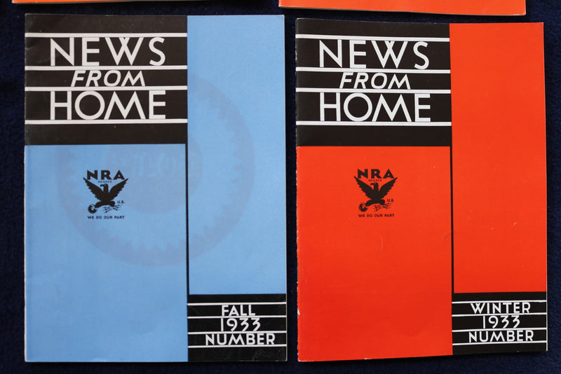 1933-1935 NEWS FROM HOME MAGAZINE - HOME INSURANCE COMPANY - LOT OF 11 - O 3635