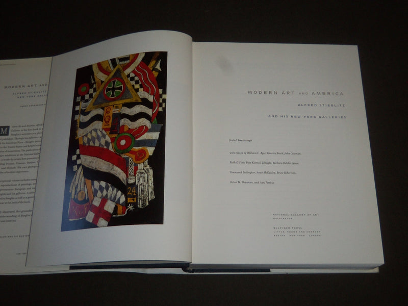 2000 MODERN ART AND AMERICA ALFRED STIEGLITZ AND HIS NEW YORK GALLERIES - I 554