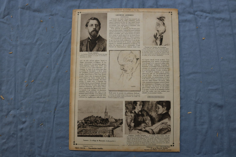 1916-1918 L'EVENEMENT ILLUSTRE MAGAZINE - FRENCH - LOT OF 3 - O 3859