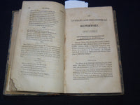 1812-1814 THE LITERARY & PHILOSOPHICAL REPERTORY MAGAZINE BOUND VOLUME - KD 7819