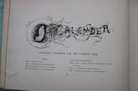 1896 THE VIOLET NEW YORK UNIVERSITY YEARBOOK - YB 3591