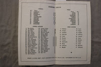 1943 EUREKA HIGH SCHOOL FOOTBALL PROGRAMS - LOT OF 3 - K 3445