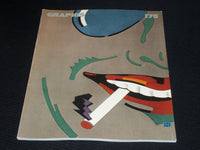 1974 #175 GRAPHIS MAGAZINE VERY NICE COVER ART & INSIDE PAGES - E 838