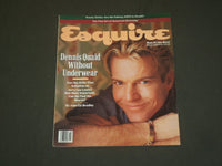 1989 MARCH ESQUIRE MAGAZINE - DENNIS QUAID COVER - B 1923