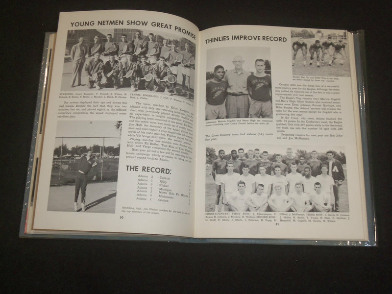 1960 JOHN ADAMS HIGH SCHOOL YEARBOOK - SOUTH BEND, INDIANA - YB 2152
