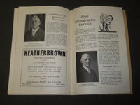 1924 FEBRUARY THE TILE & MANTEL CONTRACTORS 21ST CONVENTION PROGRAM - J 3490