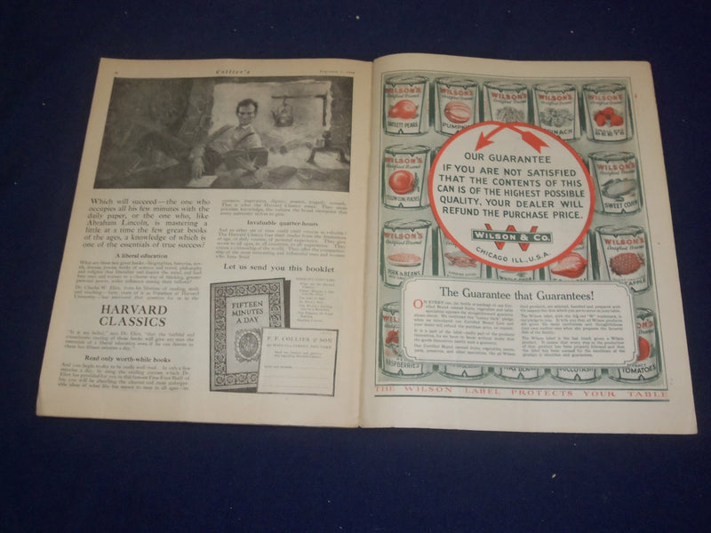 1919 FEBRUARY 1 COLLIER'S MAGAZINE -CRYSTALLIZING THE LEAGUE OF NATIONS- ST 6751