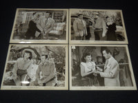 1944 THE FALCON OUT WEST MOVIE STILLS LOT OF 4 - 8x10 - #72