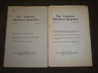 1950 THE LOUISIANA HISTORICAL QUARTERLY MAGAZINE LOT OF 4 - O 1662B
