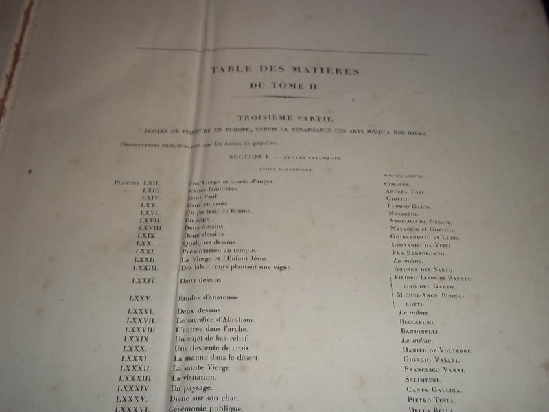 1829 MONUMENTS DES ARTS DU DESSIN VIVANT DENON & AMAURY DUVAL VOLUME 2 - Z 11