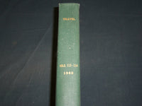 1960 JANUARY-DECEMBER TRAVEL MAGAZINE BOUND VOLUME - GREAT COVERS - KD 6003