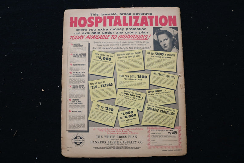 1956 FEBRUARY 26 CHICAGO SUNDAY TRIBUNE MAGAZINE - GRACE KELLY COVER - E 24982