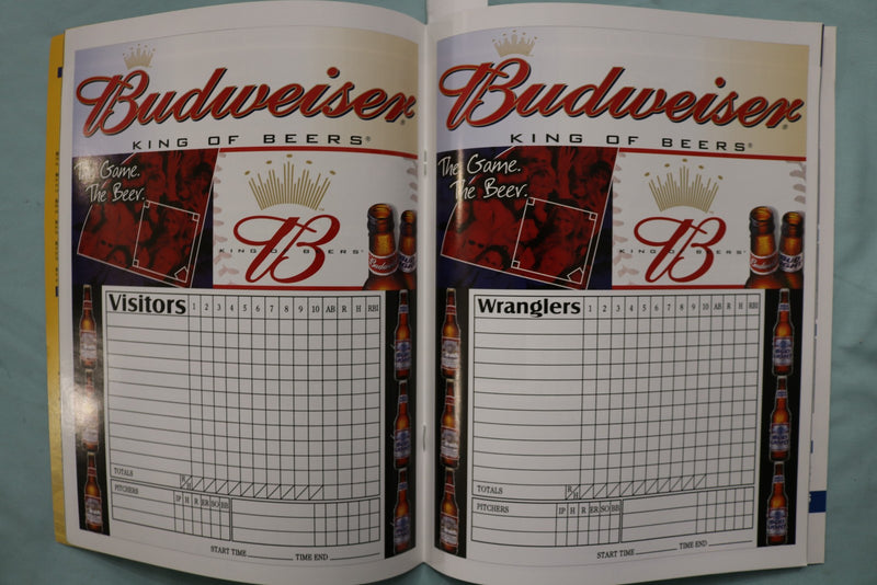 2003 WICHITA WRANGLERS BASEBALL YEARBOOK - K 3408