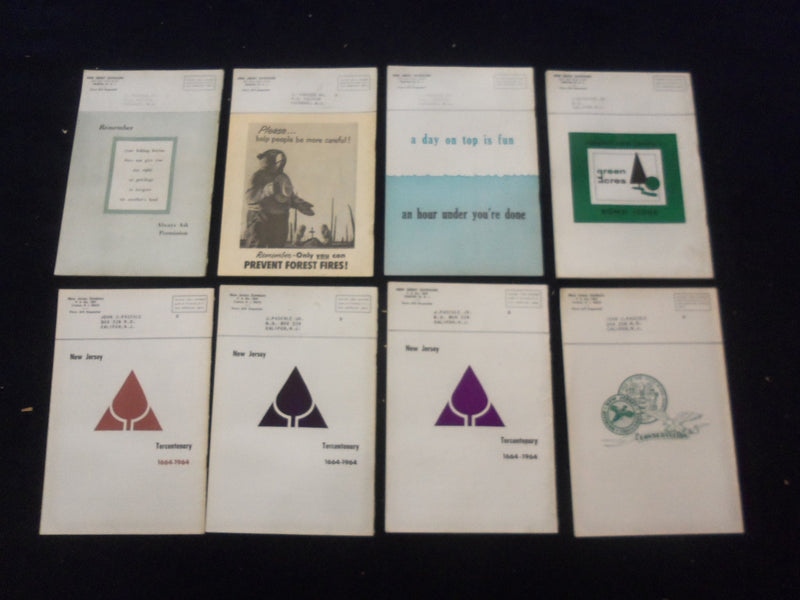 1960-1966 NEW JERSEY OUTDOORS MAGAZINE - LOT OF 8 - O 2890B