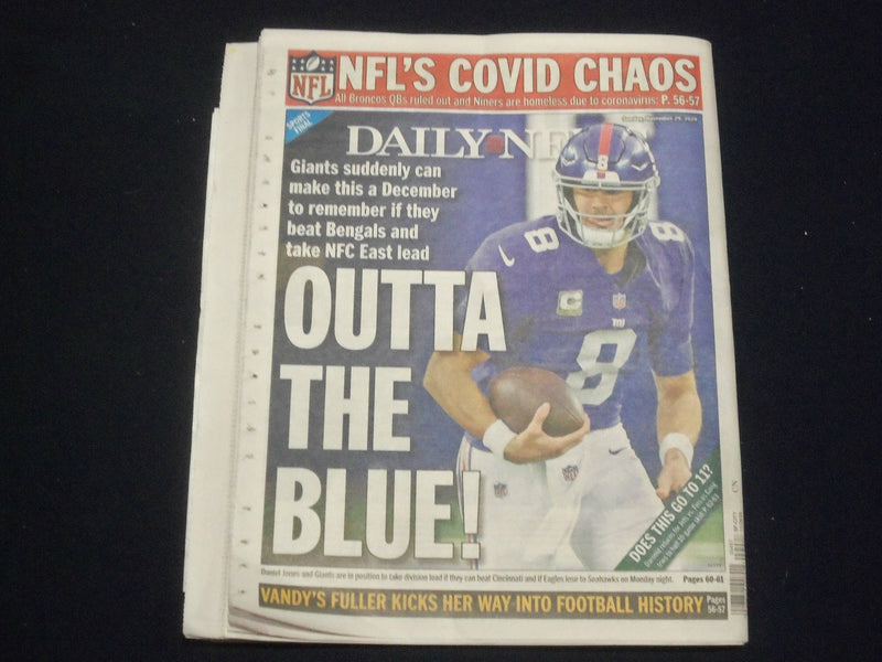 2020 NOVEMBER 29 NEW YORK DAILY NEWS NEWSPAPER - ONLINE SHOPPING IS GODSEND