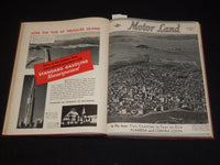 1939 JAN-DEC THE MOTOR LAND MAGAZINE BOUND VOLUME - TREASURE ISLAND - KD 704P