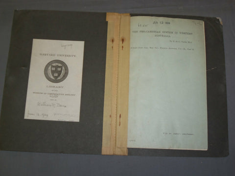 1923 THE PRE-CAMBRIAN SYSTEM IN WESTERN AUSTRALIA - J 4924