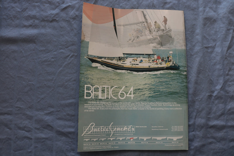 1991 MARCH YACHTING MAGAZINE - POSH PORTOFINO COVER - E 9527