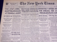 1935 JANUARY 18 NEW YORK TIMES - YOU STOP LYING, HAUPTMANN RAGES - NT 2012