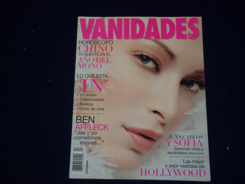 2004 FEBRUARY 17 VANIDADES MAGAZINE - NICE COVER - SP 9846