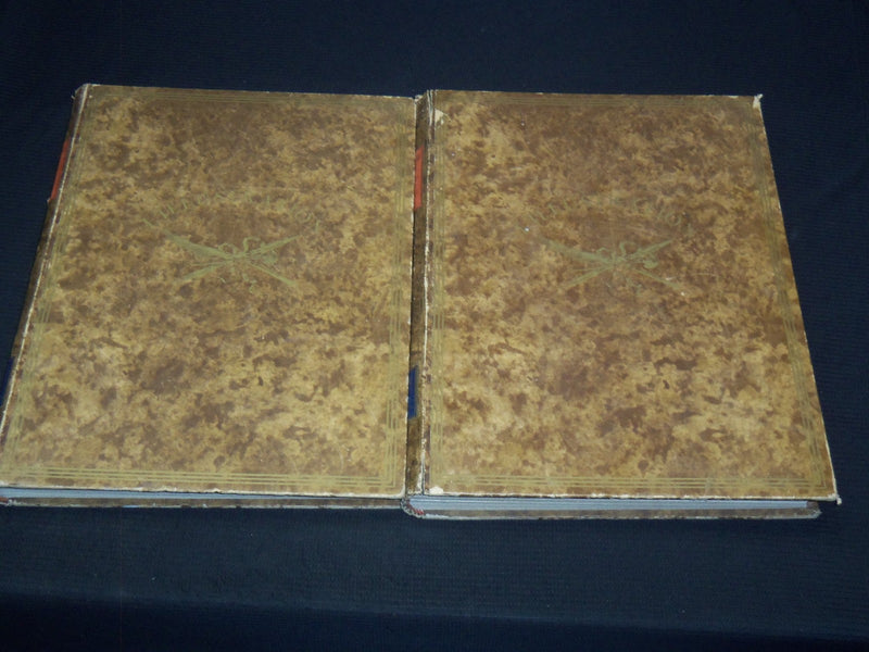 1918 L'ILLUSTRATION FRENCH MAGAZINE BOUND VOLUME SET OF 2 - LA GUERRE