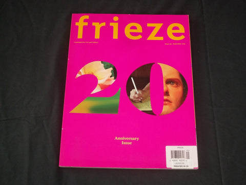 2011 SEPTEMBER FRIEZE MAGAZINE - ANNIVERSARY ISSUE - PHOTOS & ADS - RC 871