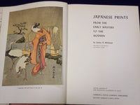 1959 JAPANESE PRINTS EARLY MASTERS BY JAMES A. MICHENER BOOK - PLATES - KD 2539
