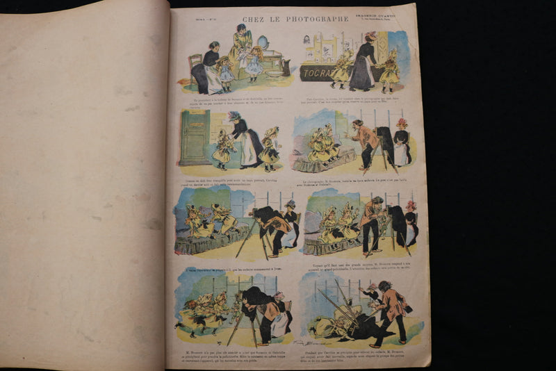 1900'S LES JOLIS CONTES - 80 IMAGES ENFANTINES - SOFTCOVER BOOK - K 2428