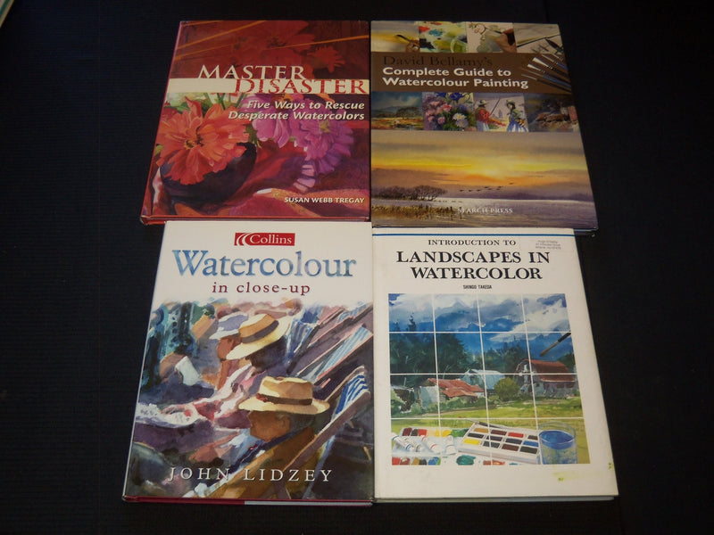 1990'S-2000'S WATERCOLOR HARDCOVER ART BOOKS LOT OF 16 - KD 2887