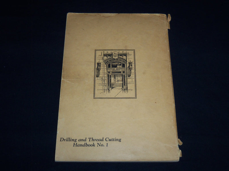 1924 DRILLING AND THREAD CUTTING HANDBOOK - POPULAR MECHANICS - J 8824
