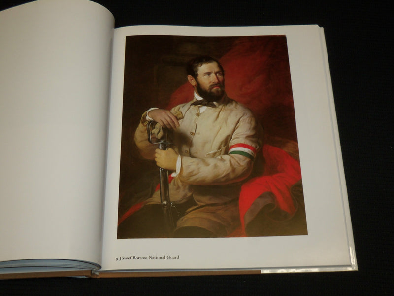 1972 NINETEENTH CENTURY HUNGARIAN PAINTING HARDCOVER BOOK BY GABOR POGANY-R 720Q