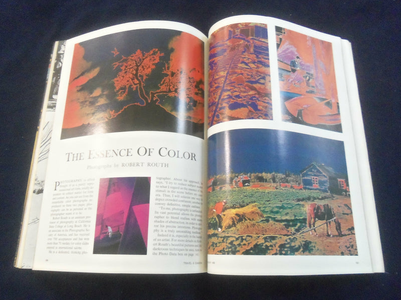 1969 FEBRUARY TRAVEL & CAMERA MAGAZINE - GREAT COVER, PHOTOS, ARTICLES- SP 4714O