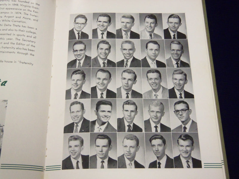 1955 THE YELLOW JACKET RANDOLPH-MACON COLLEGE YEARBOOK - ASHLAND VA - YB 747