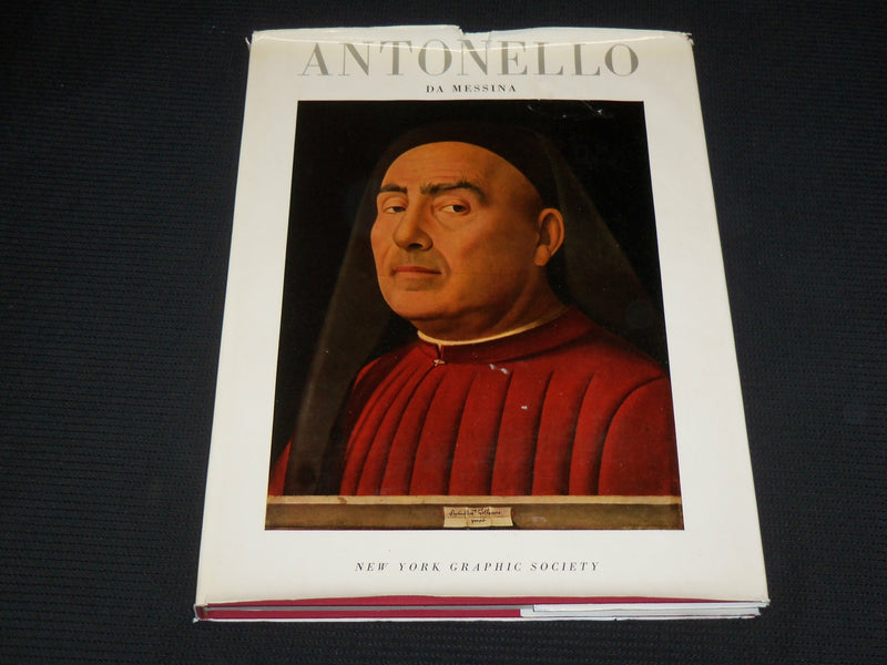 1955 ANTONELLO DA MESSINA HARDCOVER BOOK - GREAT PLATES - R 715R