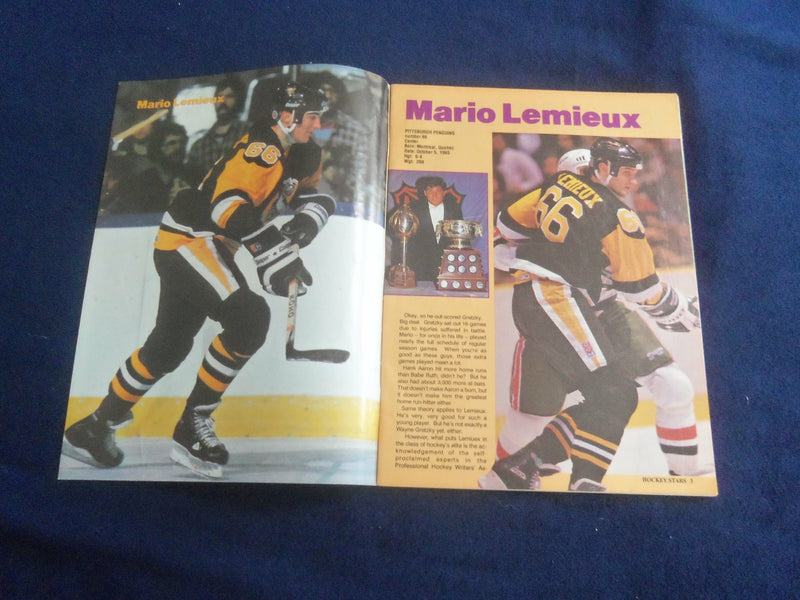 1988 DECEMBER HOCKEY STARS MAGAZINE - MARIO LEMIEUX - F 253C