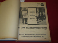 1960 RWDSU RECORD NEWSPAPER BOUND VOLUME NO. 7 - RETAIL - WHOLESALE - R 15K