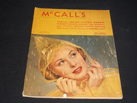 1940 APRIL MCCALL'S MAGAZINE NICE COVER & FULL PAGE ADS - E 1307