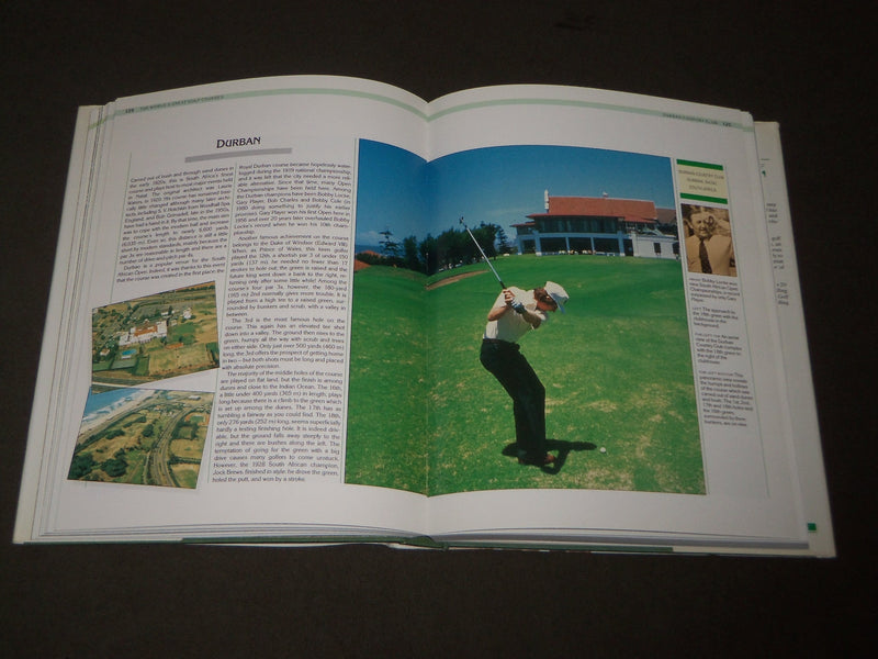 1988 THE COMPLETE BOOK OF GOLF HARDCOVER BOOK - GREAT PHOTOS - I 1671