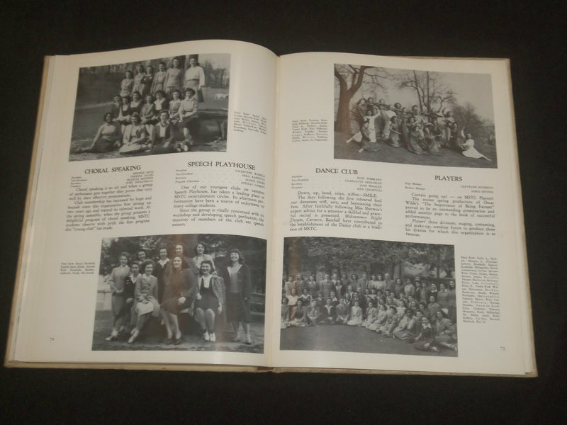 1943 AUGUST NEW JERSEY STATE TEACHERS COLLEGE YEARBOOK - MONTCLAIR, NJ - YB 2174