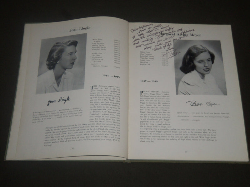 1949 THE LENOX LANTERN LENOX SCHOOL YEARBOOK - NEW YORK CITY - YB 961