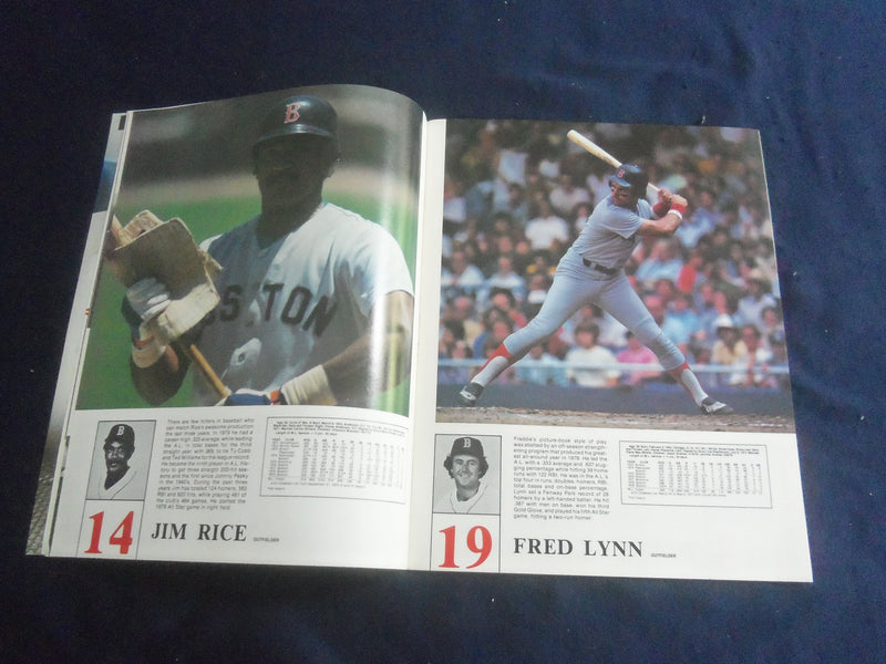 1980 BOSTON RED SOX YEARBOOK - B 4179I